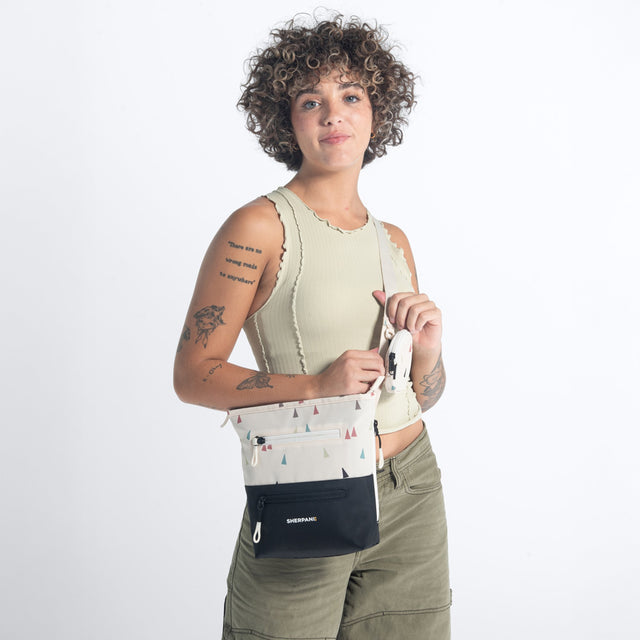 Sadie Terrazzo Print Crossbody Bag