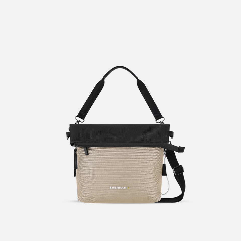 Vale AT Reversible Crossbody Bag - Straw Beige