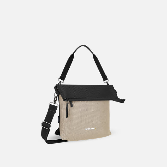 Vale AT Reversible Crossbody Bag - Straw Beige