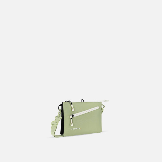Zoom | Slim RFID Crossbody - Palm Green