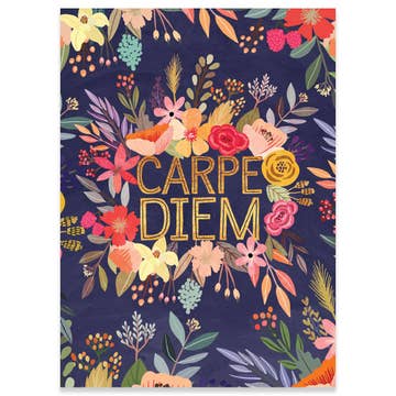 Carpe Diem Birthday Greeting Card