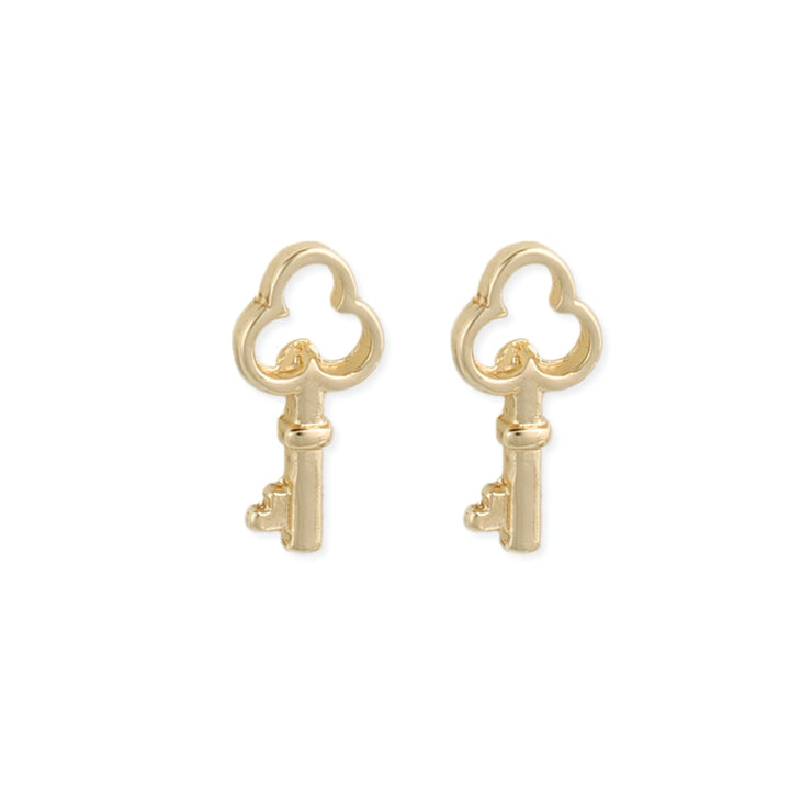 Literary Quote Key Post Earring