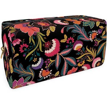Renaissance Black Cosmetic Bag