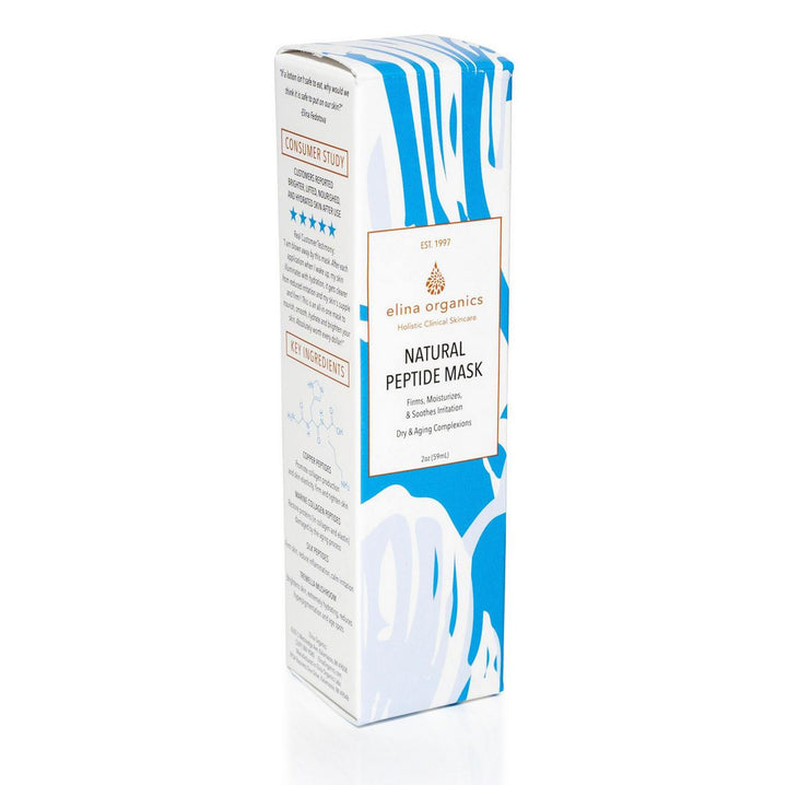 Natural Peptide Mask - Elina Organics