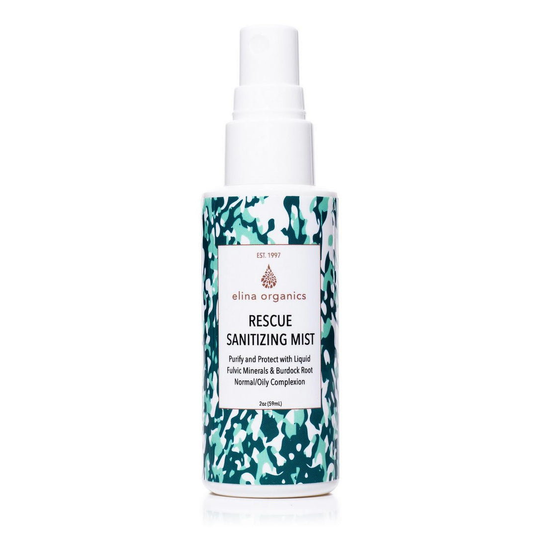 rescue sanitizing mist - Elina Organics