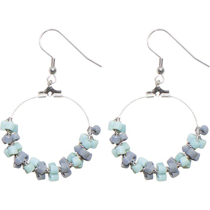 Drift Earrings - Sea Glass