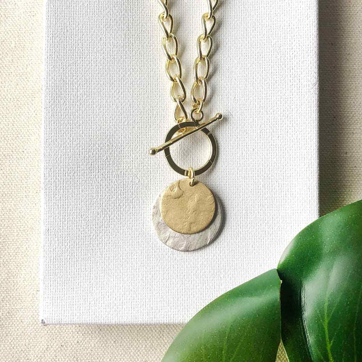 Gilded Moon Necklace