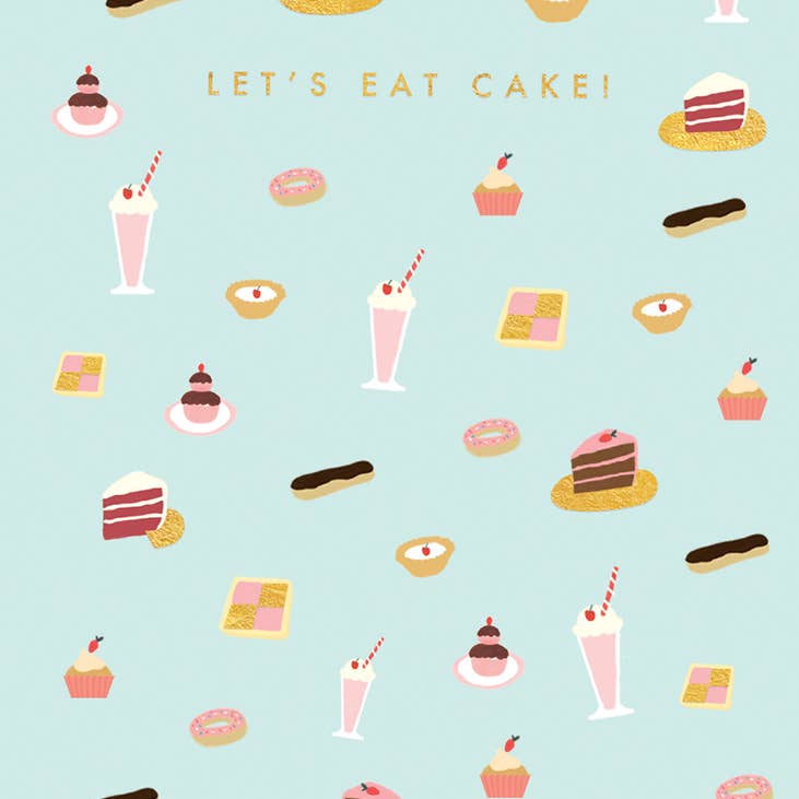 Let's Eat Cake! Birthday Card