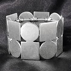 Squares & Circles Flex Bracelet