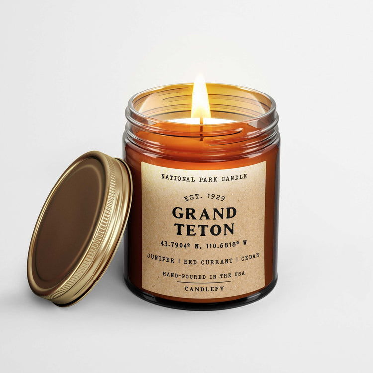 Grand Teton National Park Candle