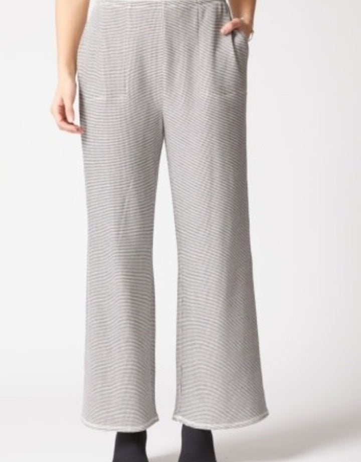 Opposites Attract Easy Pocket Flood Pants in Winter White