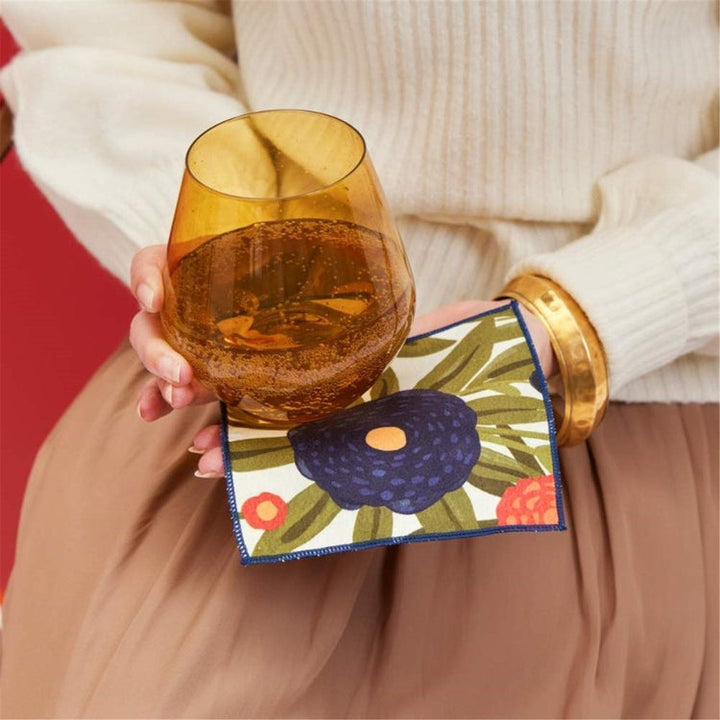 Harvest Sunshine Reusable Cocktail Napkins - Set of 8