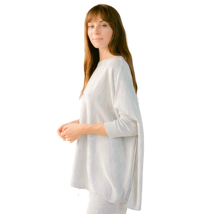 Catalina Sweater in Ash Grey