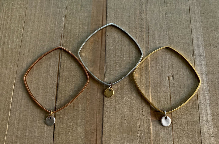 Metal Bangle Bracelet Set
