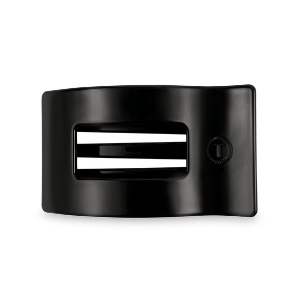 Rectangle Flat Hair Clip | Medium | Black