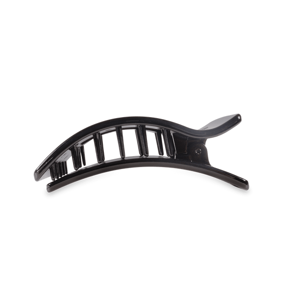 Rectangle Flat Hair Clip | Medium | Black