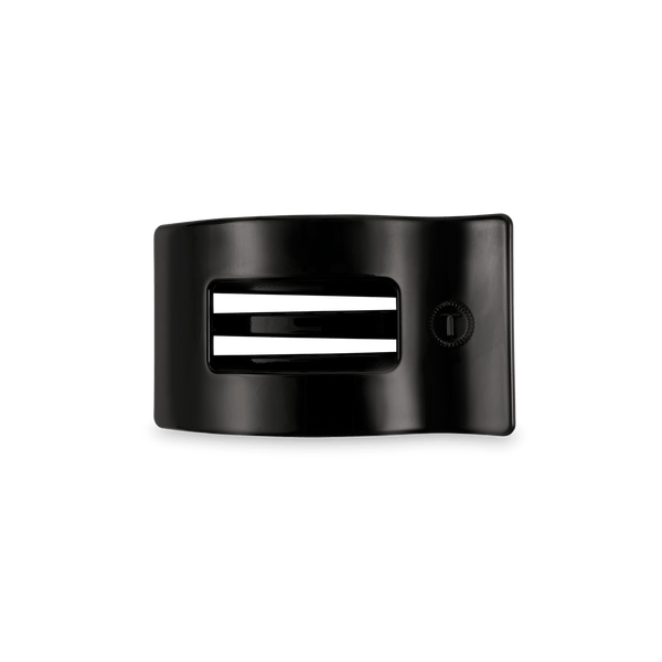 Rectangle Flat Hair Clip | Small | Black