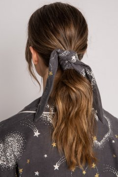 Flannel PJ Set - Star Gazer in Pewter