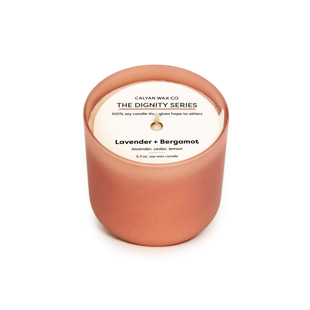 Dignity: Lavender + Bergamot Candle