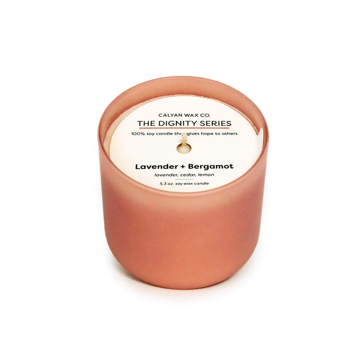 Dignity: Lavender + Bergamot Candle