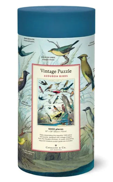 Audubon Birds - 1,000 Piece Vintage Puzzle