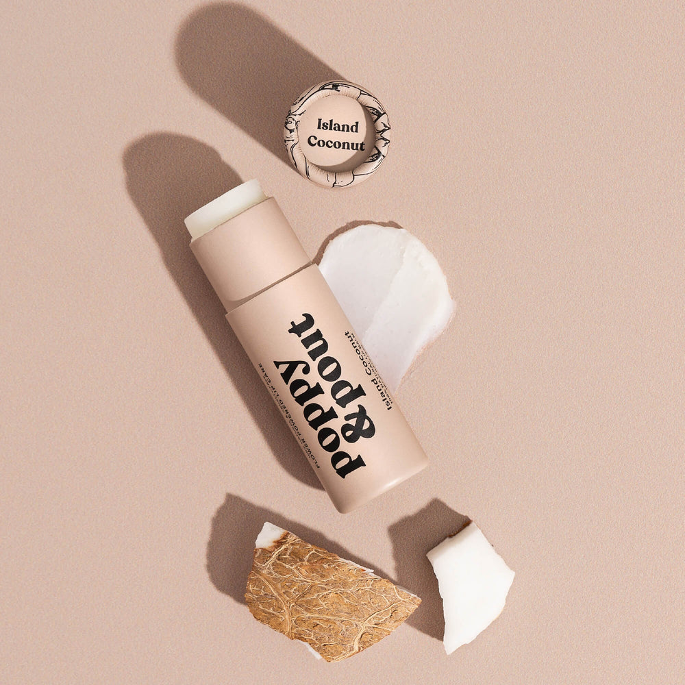 Lip Balm - Island Coconut Poppy & Pout
