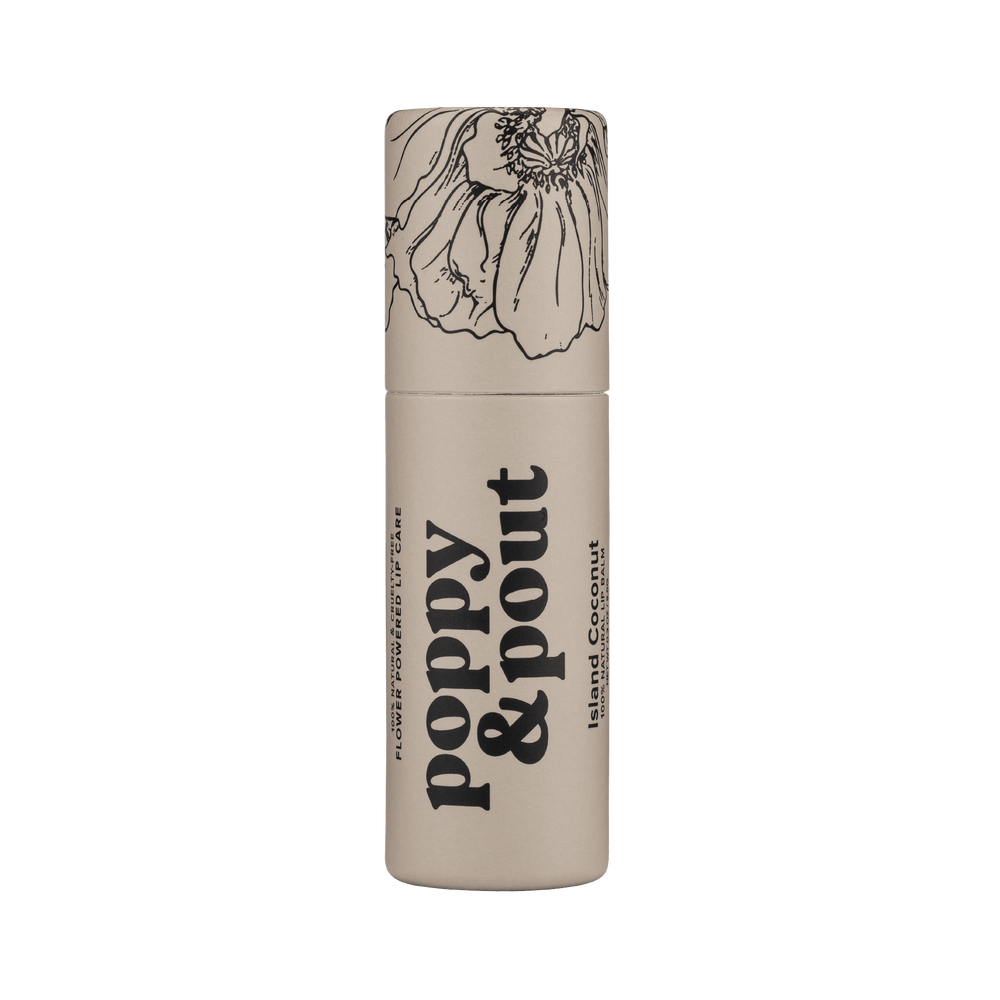 Lip Balm - Island Coconut Poppy & Pout