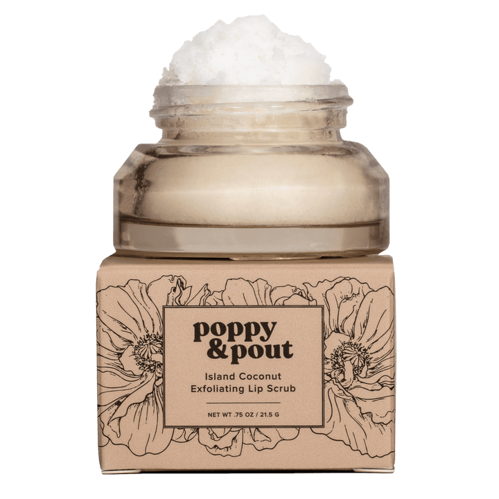 Lip Scrub - Island Coconut Poppy & Pout