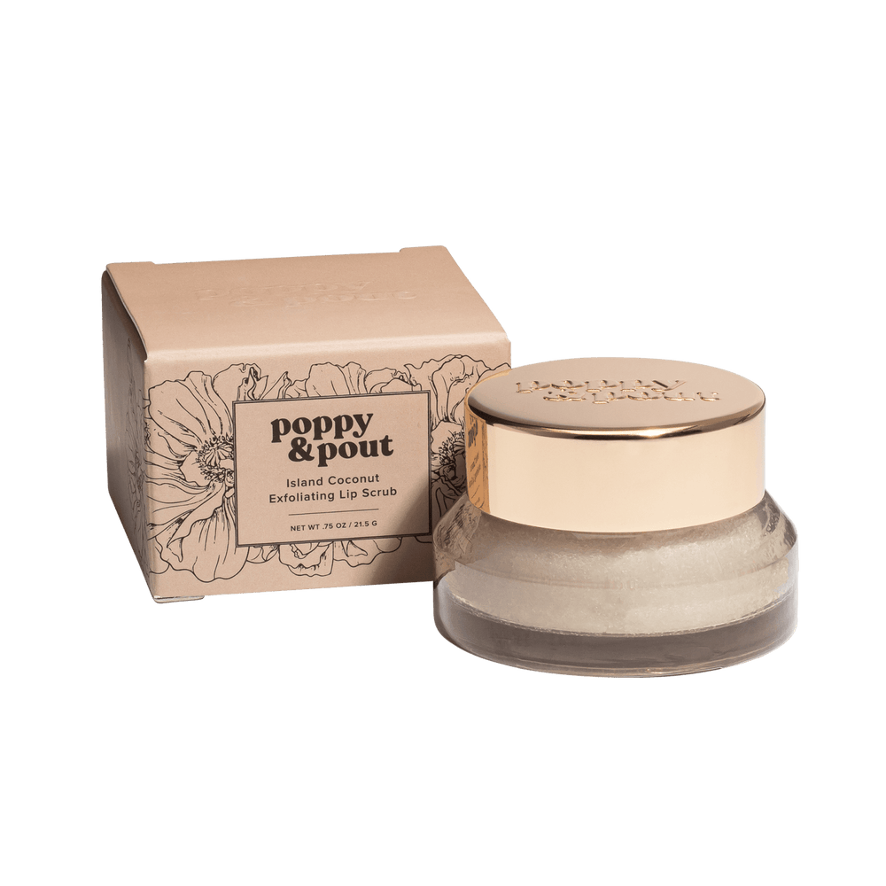 Lip Scrub - Island Coconut Poppy & Pout