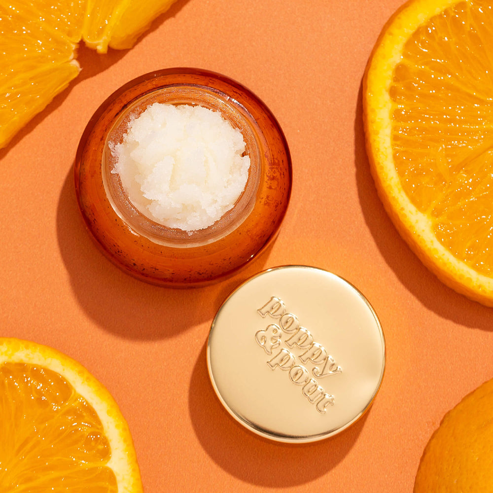 Lip Scrub - Orange Blossom Poppy & Pout