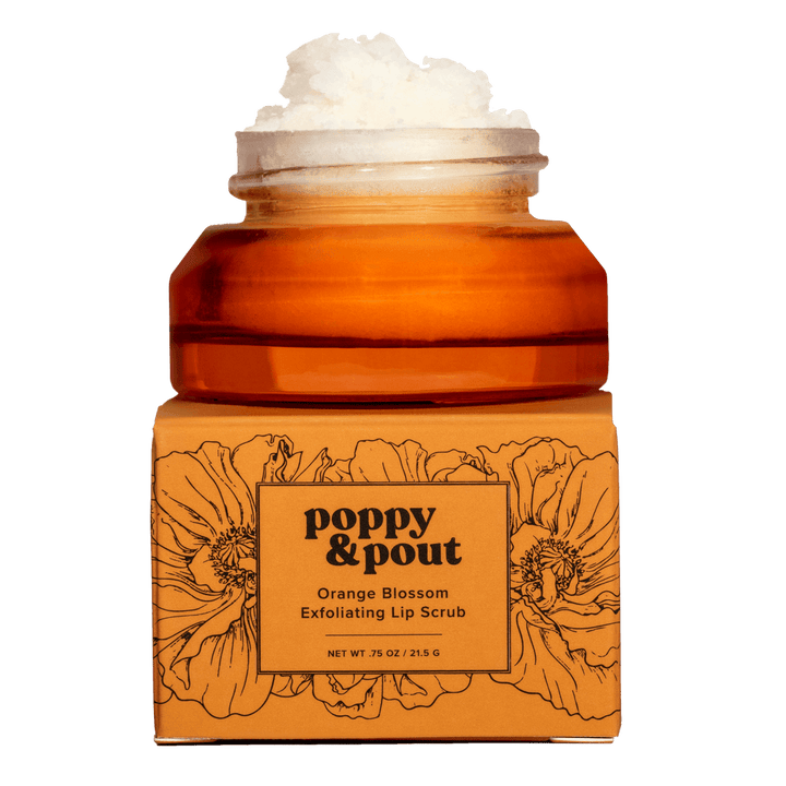 Lip Scrub - Orange Blossom Poppy & Pout