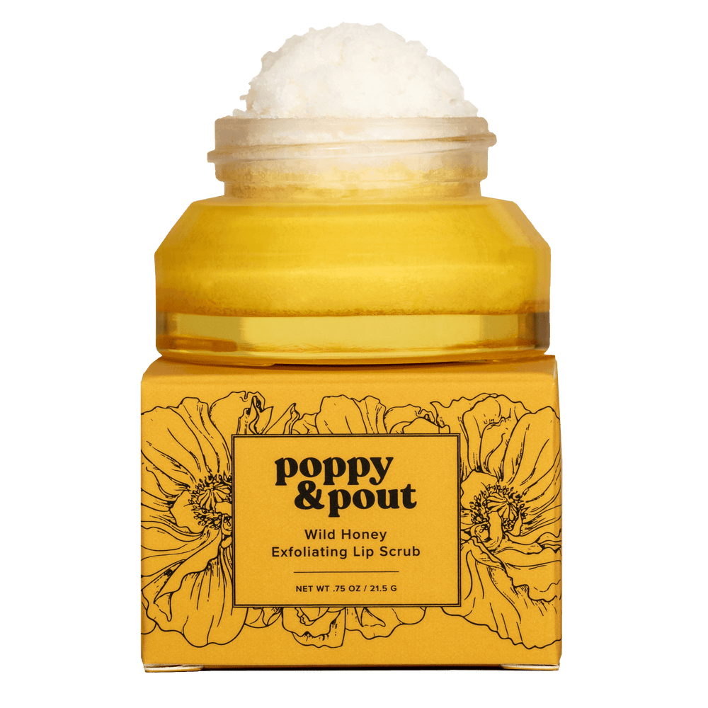 Lip Scrub - Wild Honey Poppy & Pout