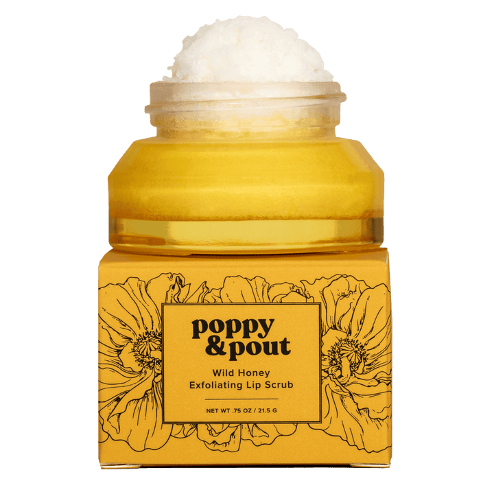 Lip Scrub - Wild Honey Poppy & Pout
