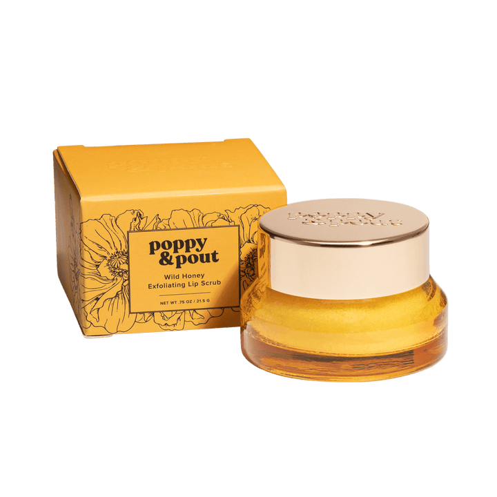 Lip Scrub - Wild Honey Poppy & Pout