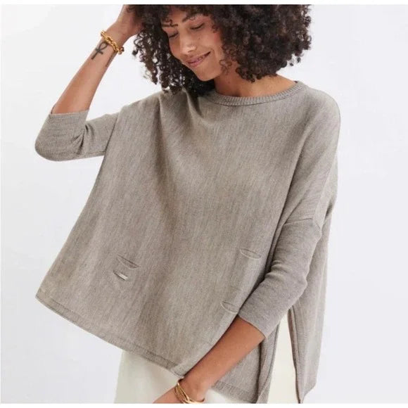 Catalina Sweater in Driftwood