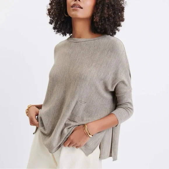 Catalina Sweater in Driftwood