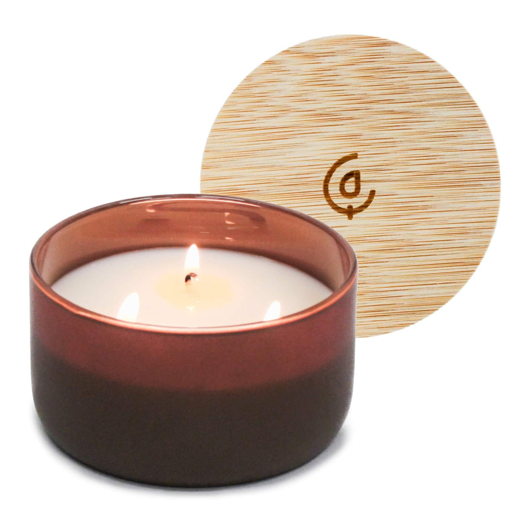 Mahogany + Cashmere 3-Wick Resilience Soy Candle