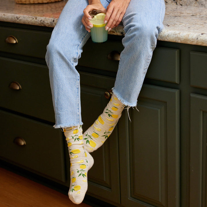 Socks that Plant Trees in Yellow