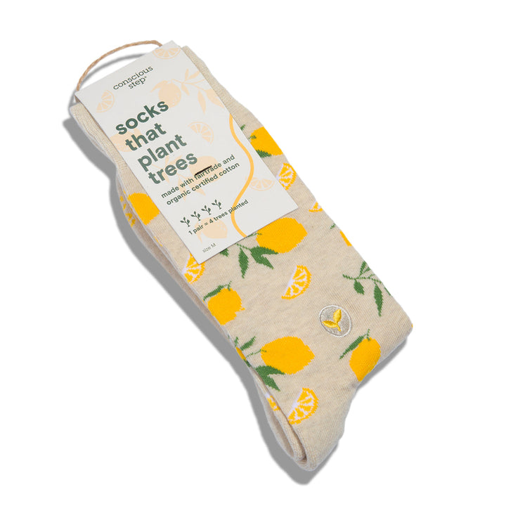 Socks that Plant Trees in Yellow