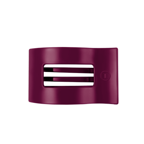 Rectangle Flat Hair Clip | Medium | Mulberry