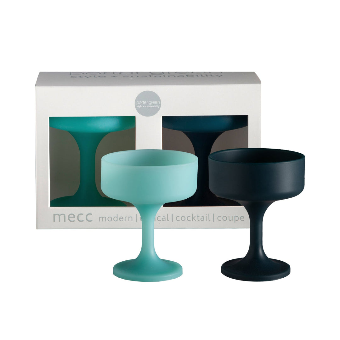 mist + ink | mecc | silicone unbreakable cocktail glasses