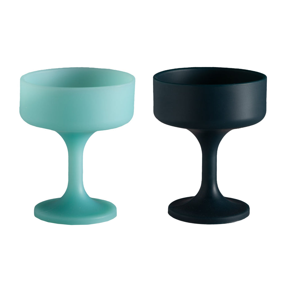 mist + ink | mecc | silicone unbreakable cocktail glasses