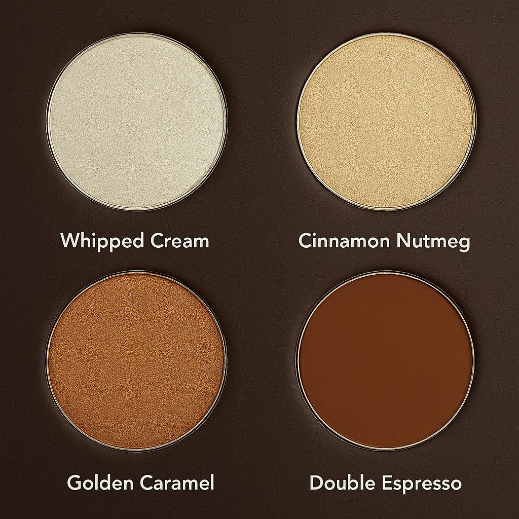 Naturally You Latte Eyeshadow Palette - Elina Organics