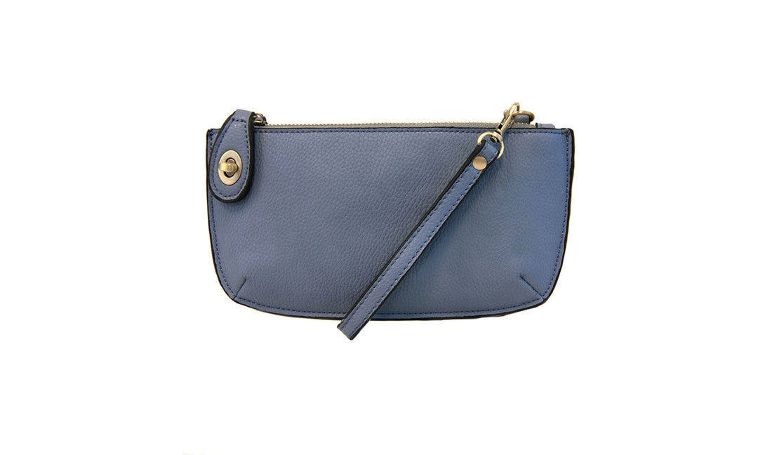 Crossbody Wristlet Clutch- Vegan Leather