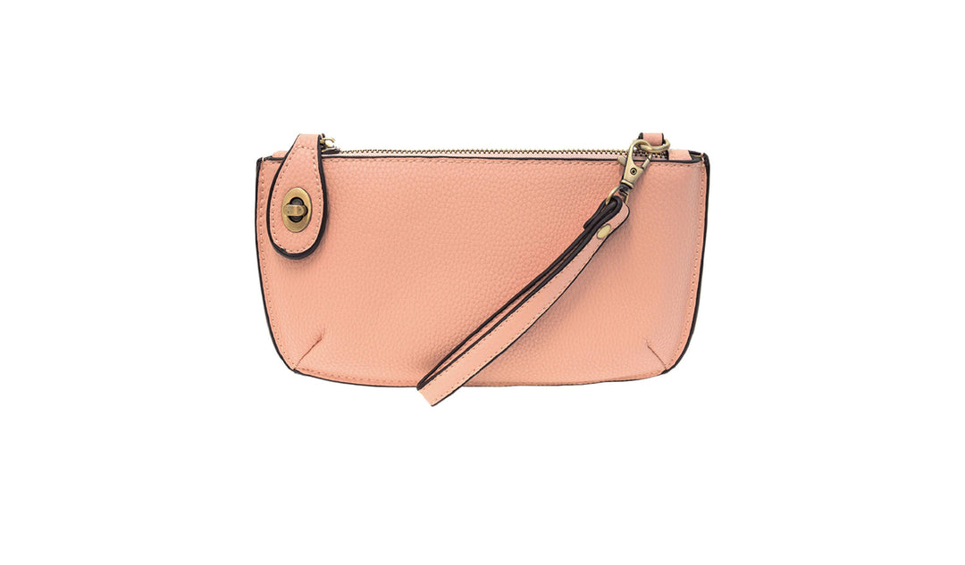 Crossbody Wristlet Clutch- Vegan Leather