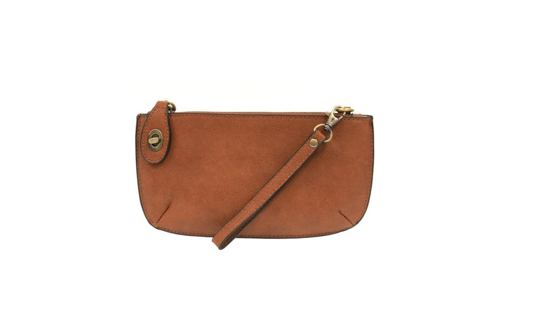 Crossbody Wristlet Clutch- Vegan Leather