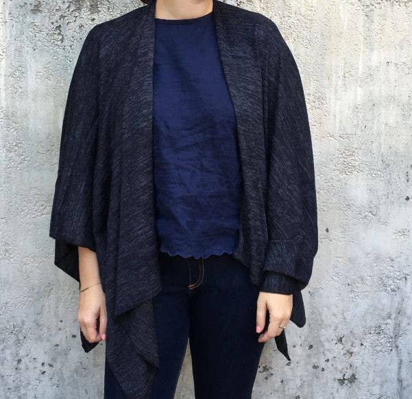 Heather Jersey Wrap