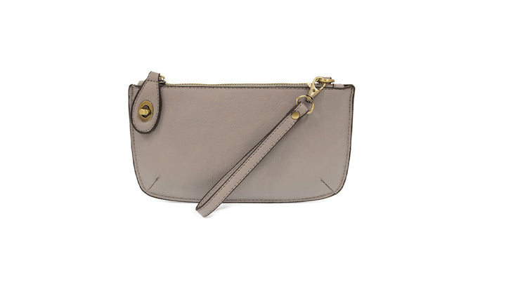 Crossbody Wristlet Clutch- Vegan Leather