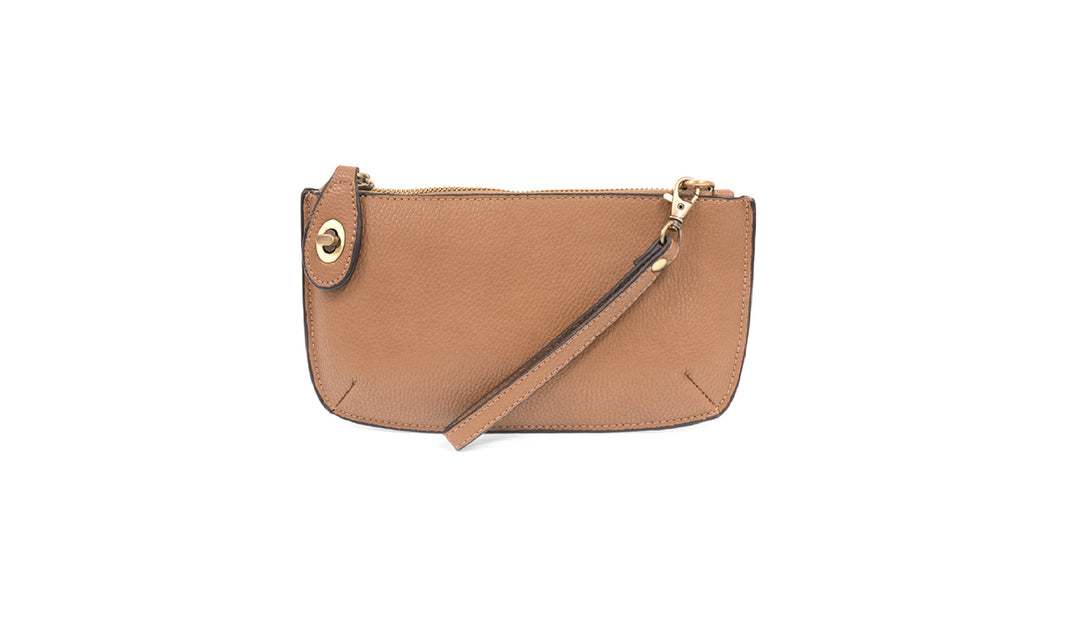 Crossbody Wristlet Clutch- Vegan Leather