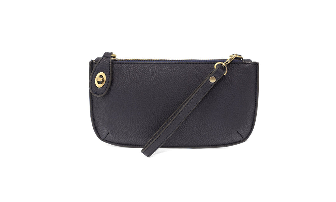 Crossbody Wristlet Clutch- Vegan Leather